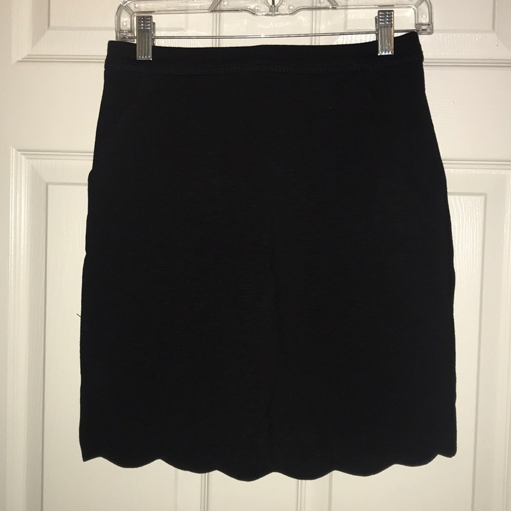 S Skies Are Blue Bernice Scallop Hem Skirt